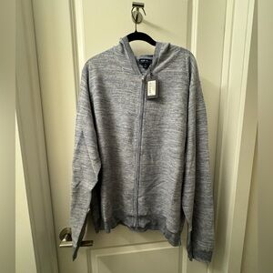 Peter Millar Blue zip up hoodie